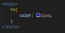 CSS supports multiple color code system including color name, RGB, HEX,...